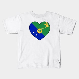 Heart - Christmas Island _079 Kids T-Shirt